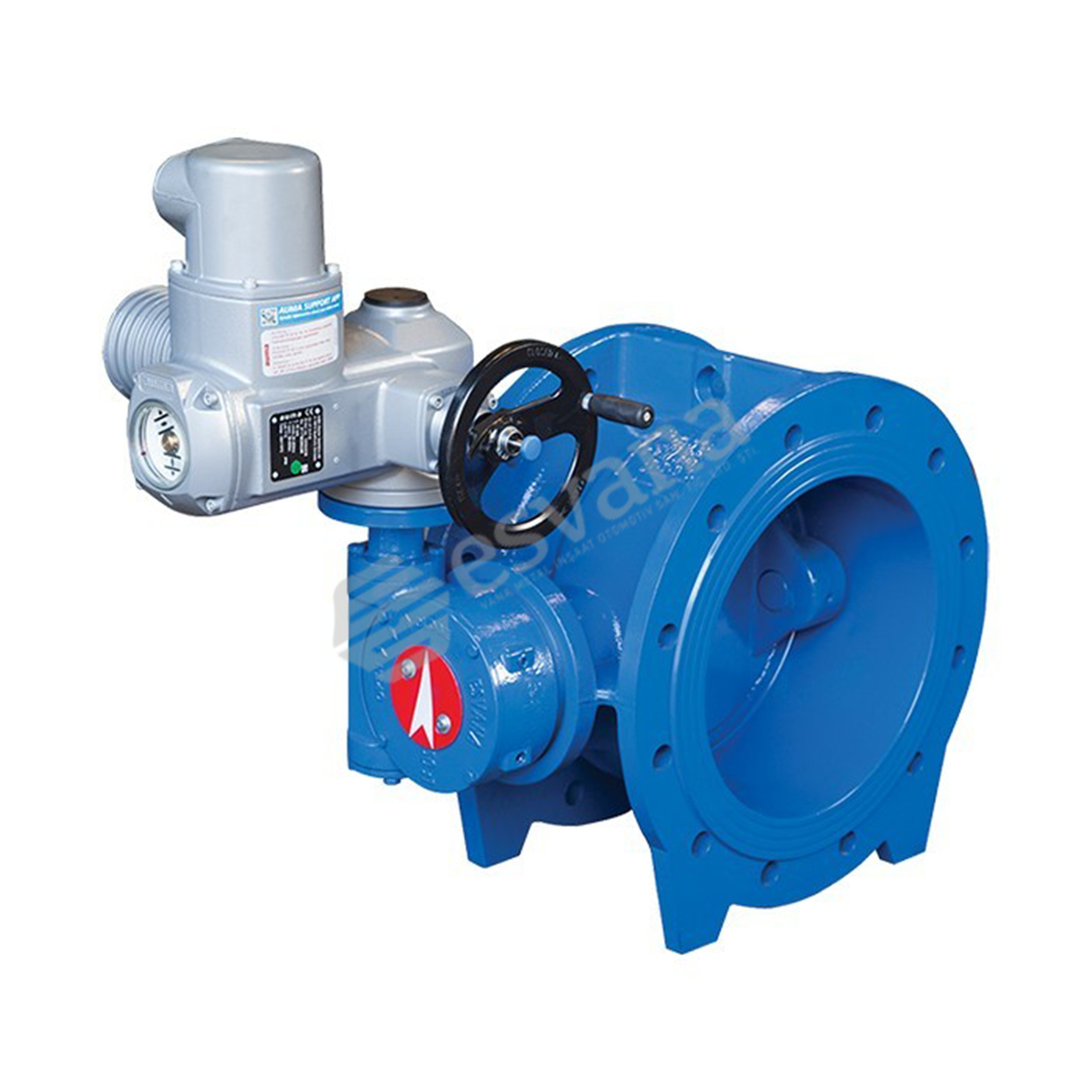 ENGİNE CONTROLLED DOUBLE ECCENTRIC BUTTERFLY VALVE